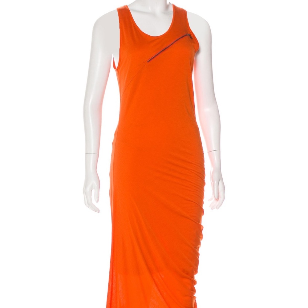 Alexander McQueen Orange Dress Medium